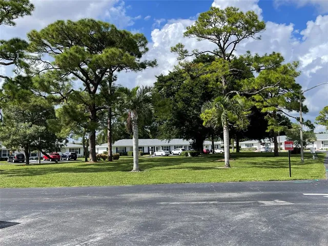 a view of a volley ball court