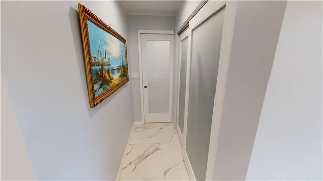 a view of a small space