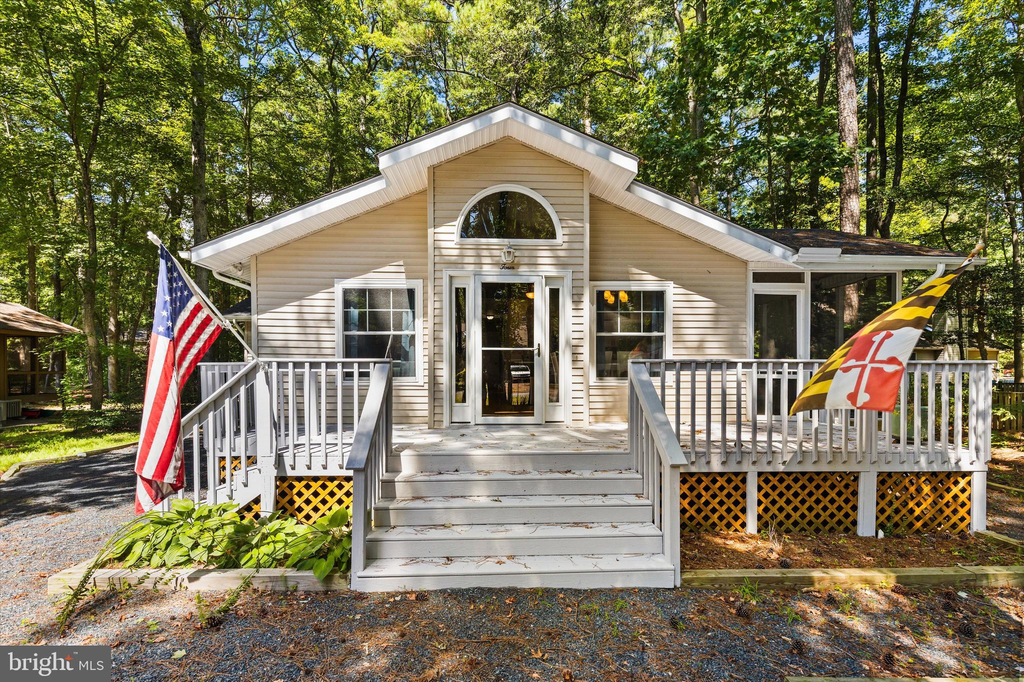 4 Haven End Ocean Pines, MD 21811 - Photo 2 of 37 a front view of a house with entryway