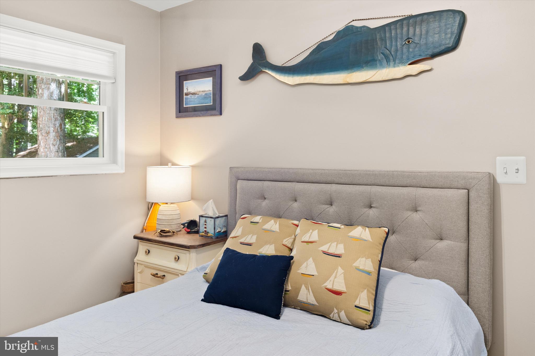 4 Haven End Ocean Pines, MD 21811 - Photo 22 of 37 a bed room with a bed and a chair