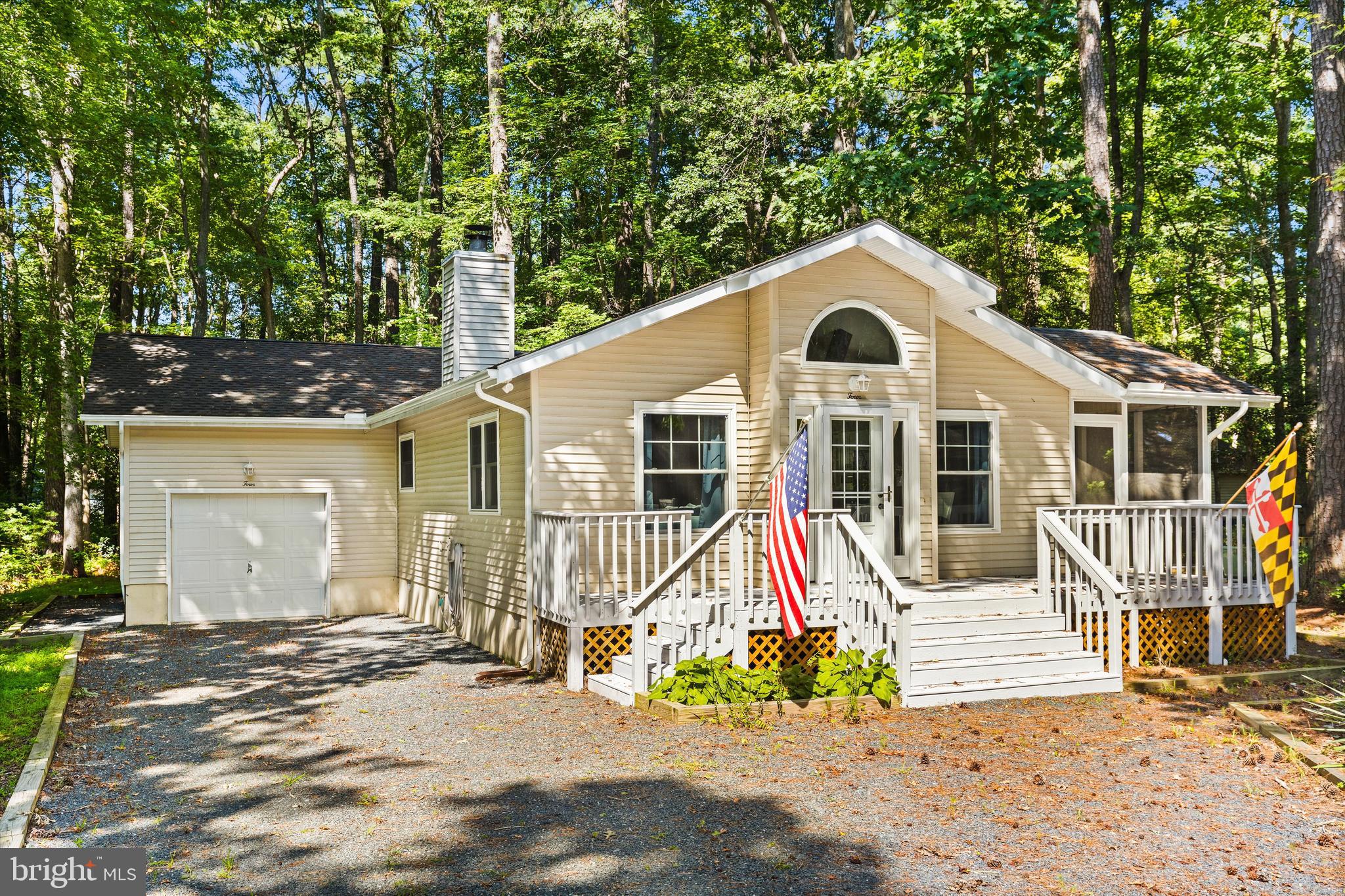 4 Haven End Ocean Pines, MD 21811 - Photo 3 of 37 a view of a house with a yard and fence