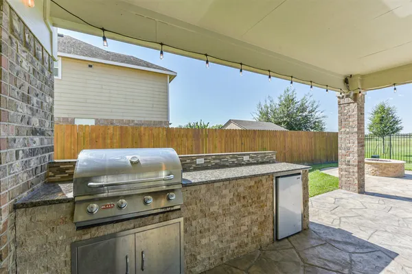 a kitchen view with a stove