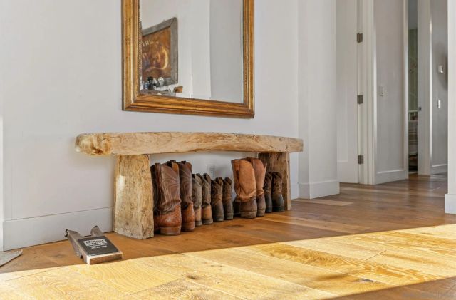 a front view of a house with a porch