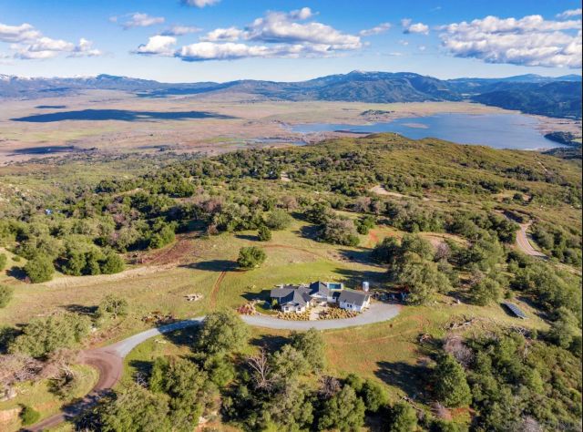 a view of a city with ocean view