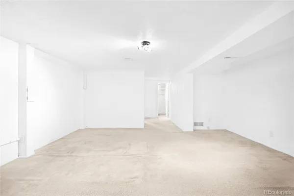a view of empty room
