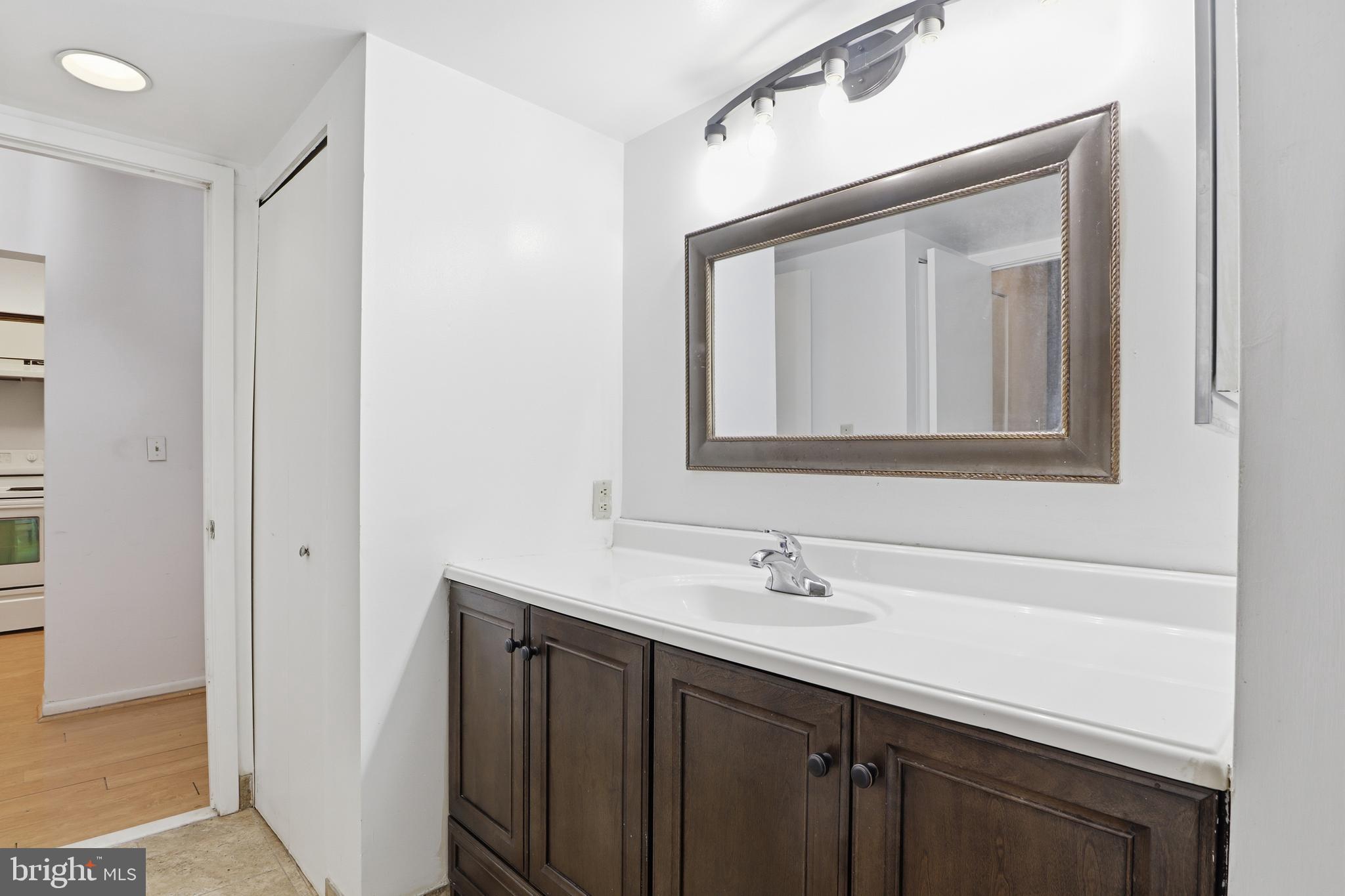 5505 Seminary Road, Unit 917N Falls Church, VA 22041 - Photo 14 of 17 Well-sized bathroom with linen clost