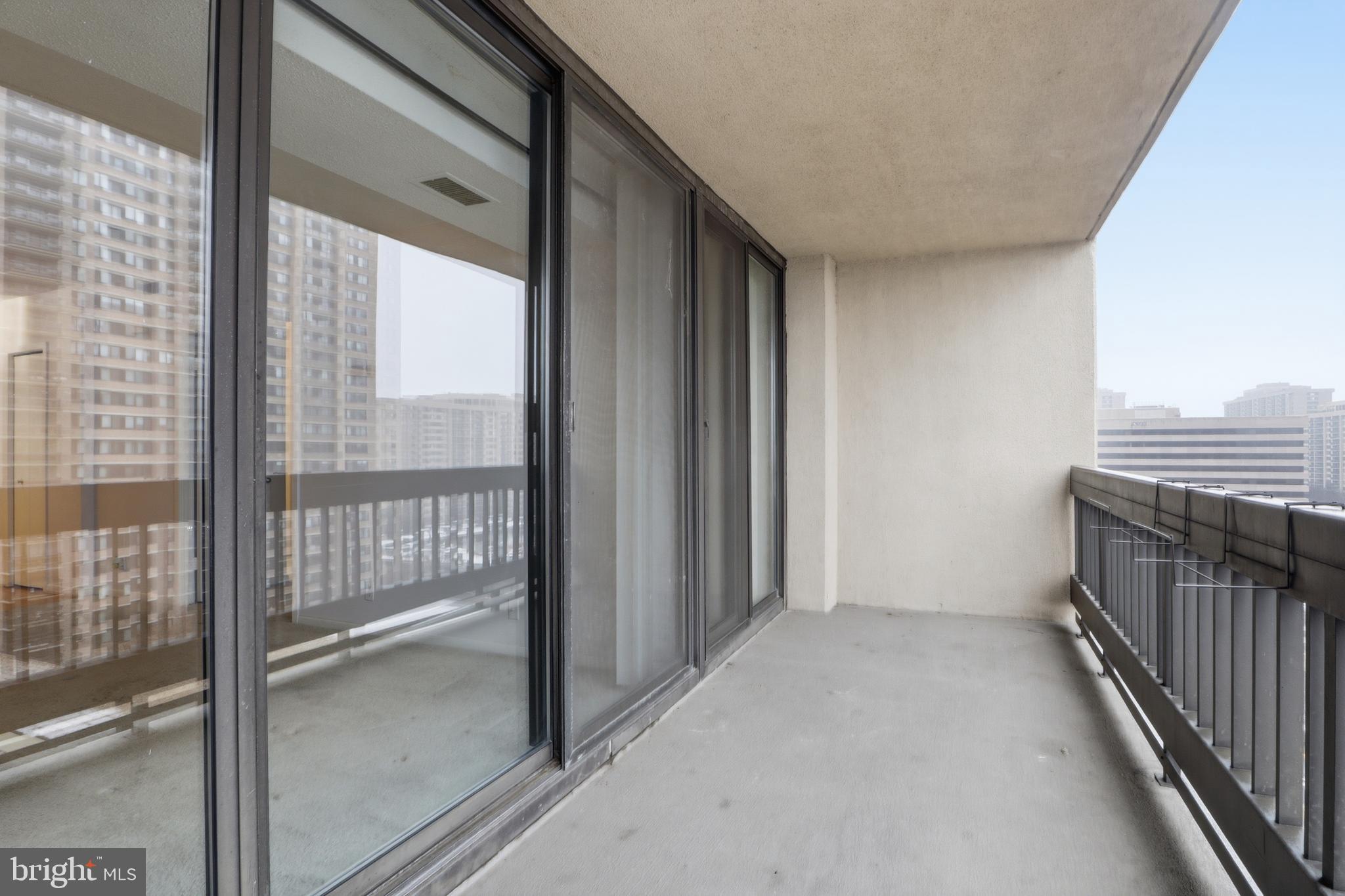 5505 Seminary Road, Unit 917N Falls Church, VA 22041 - Photo 17 of 17 Private outdoor balcony with room to unwind