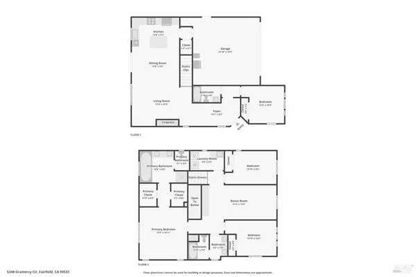 $645,000 | 5348 Gramercy Circle, Fairfield, CA 94533