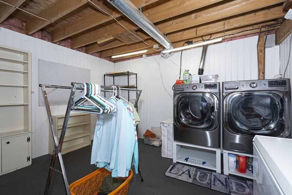 17 West Shore Drive Ashburnham, MA 01430 - Photo 30 of 42 a utility room with dryer and washer