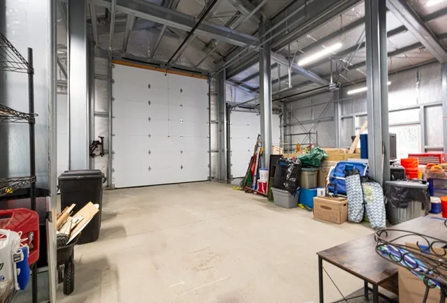 a view of storage and utility room