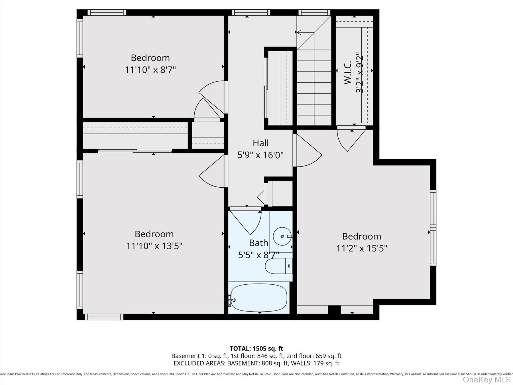 1065 Russell Street Franklin Square, NY 11010 - Photo 28 of 29 Second floor floorplan