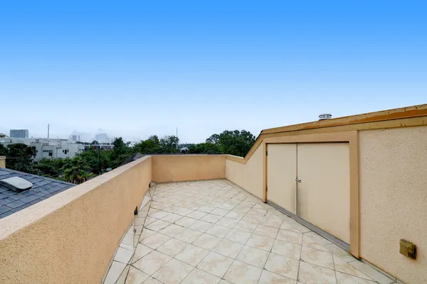 a view of balcony