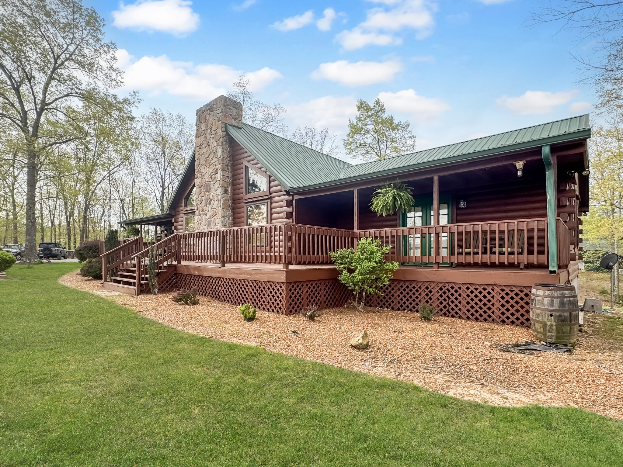130 Wayne Threatt Road Dover, TN 37058 - Photo 7 of 28 a garden view with a sitting area