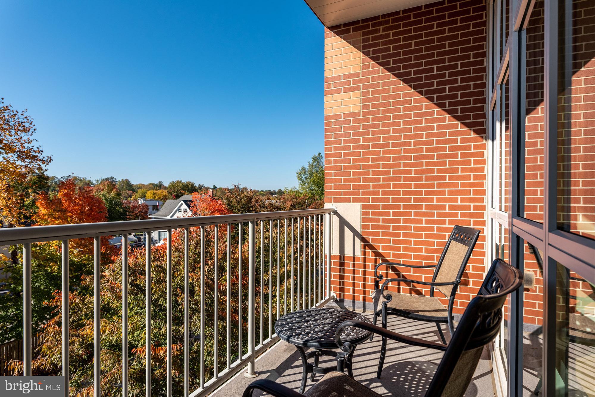 223 Iron Works Way Wayne, PA 19087 - Photo 21 of 23 a view of balcony with wooden floor