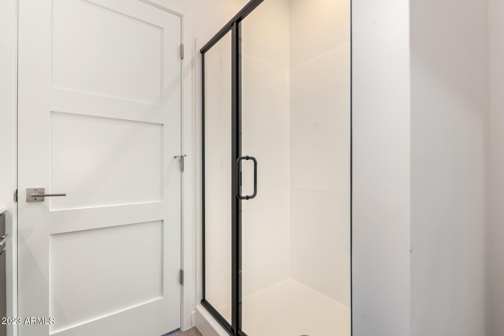 2063 East Lemon Street, Unit 2004 Tempe, AZ 85281 - Photo 21 of 25 a bathroom with a glass shower door