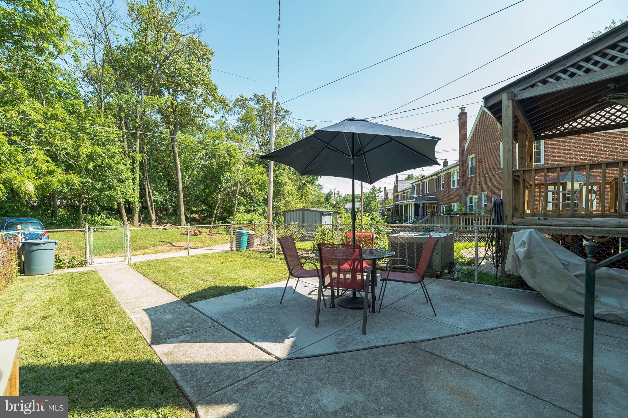 403 Lambeth Road Baltimore, MD 21228 - Photo 29 of 30 View of yard and trees for privacy