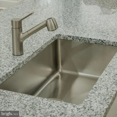 a close view of sink