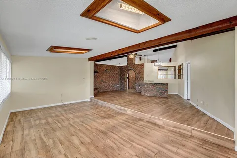 a view of empty room