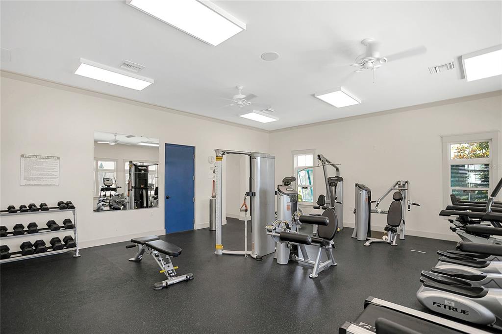 9009 Palm Key Avenue Oldsmar, FL 34677 - Photo 29 of 38 a view of a room with gym equipment