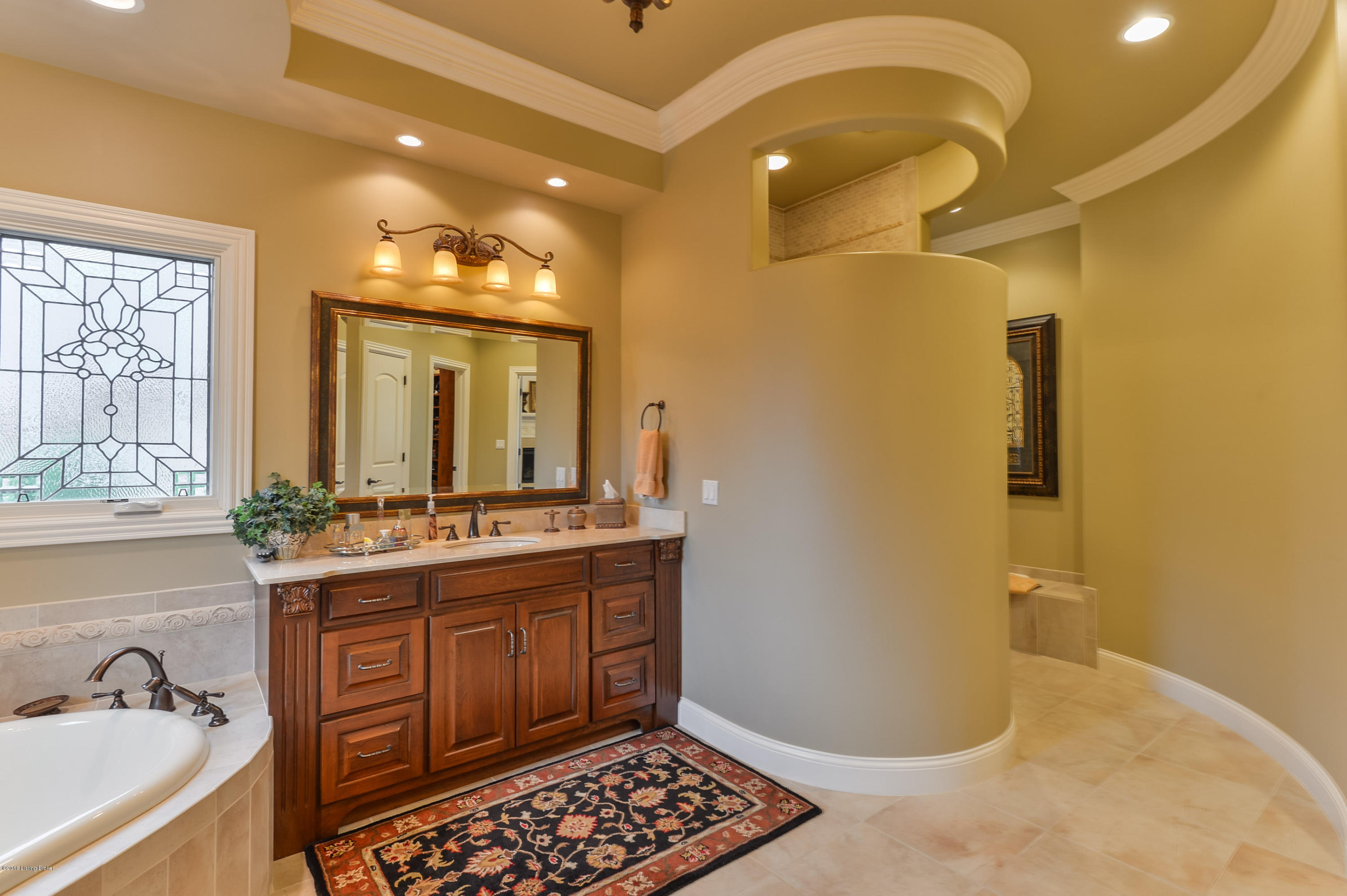 5408 Farm Ridge Lane Prospect, KY 40059 - Photo 15 of 62 Master bath with luxurious walk-in shower
