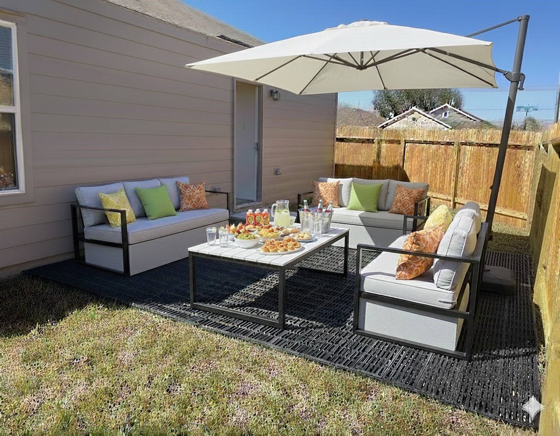 11903 Bat Sheva Lane Houston, TX 77048 - Photo 19 of 21 a outdoor living room with furniture