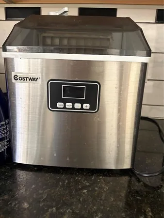 a picture of a park with a white wall