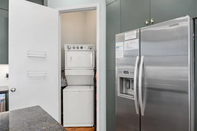 a room with storage and utility