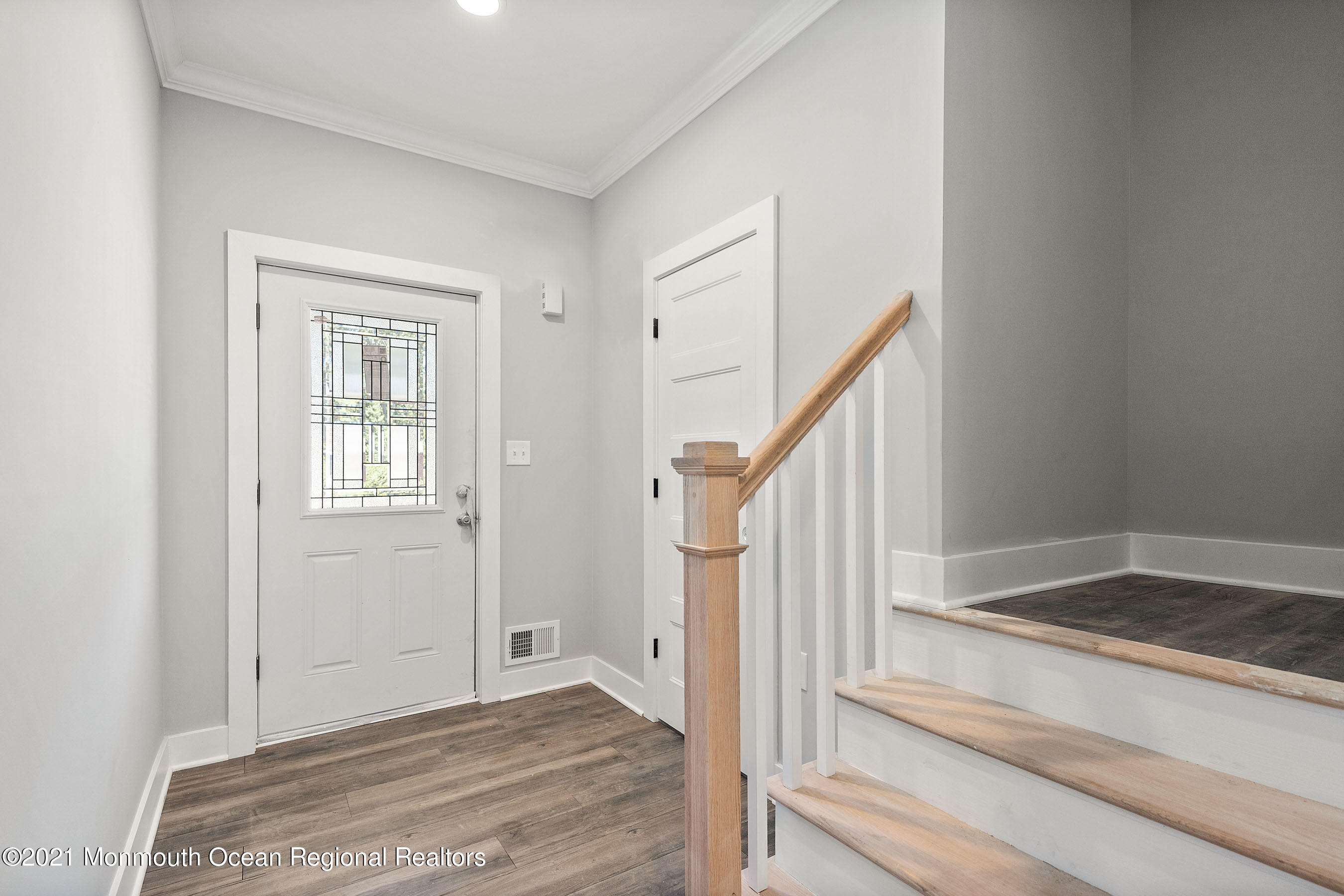 308 Riverside Drive Bayville, NJ 08721 - Photo 20 of 35 a view of entryway and hall with wooden floor