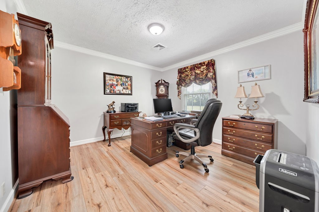 205 Spring Valley Road Hendersonville, TN 37075 - Photo 37 of 51 a view of a workspace with furniture and wooden floor