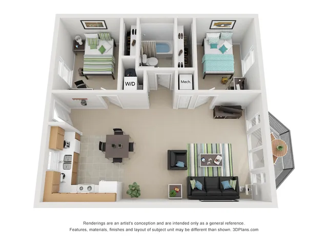 a picture of a living room with furniture