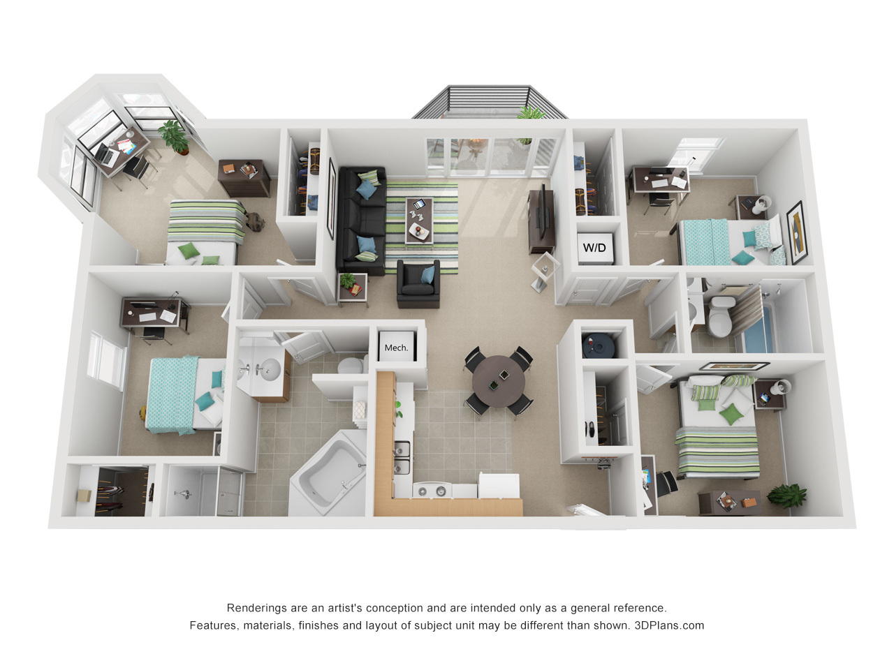 1007 South Locust Street Champaign, IL 61820 - Photo 16 of 18 a picture of a living room with furniture