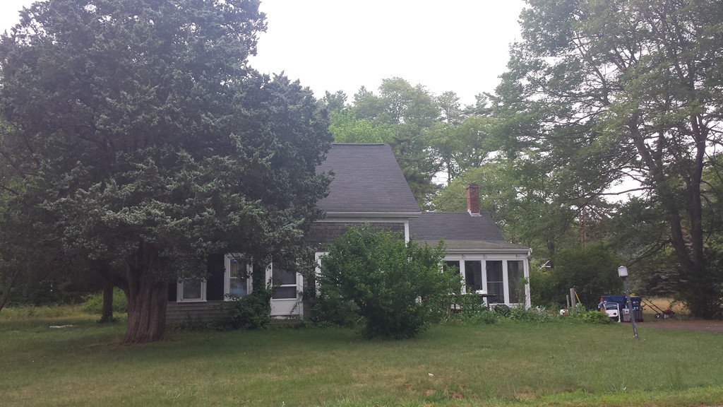 233 Marion Road Rochester, MA 02770 - Photo 1 of 2 a aerial view of a house with a yard
