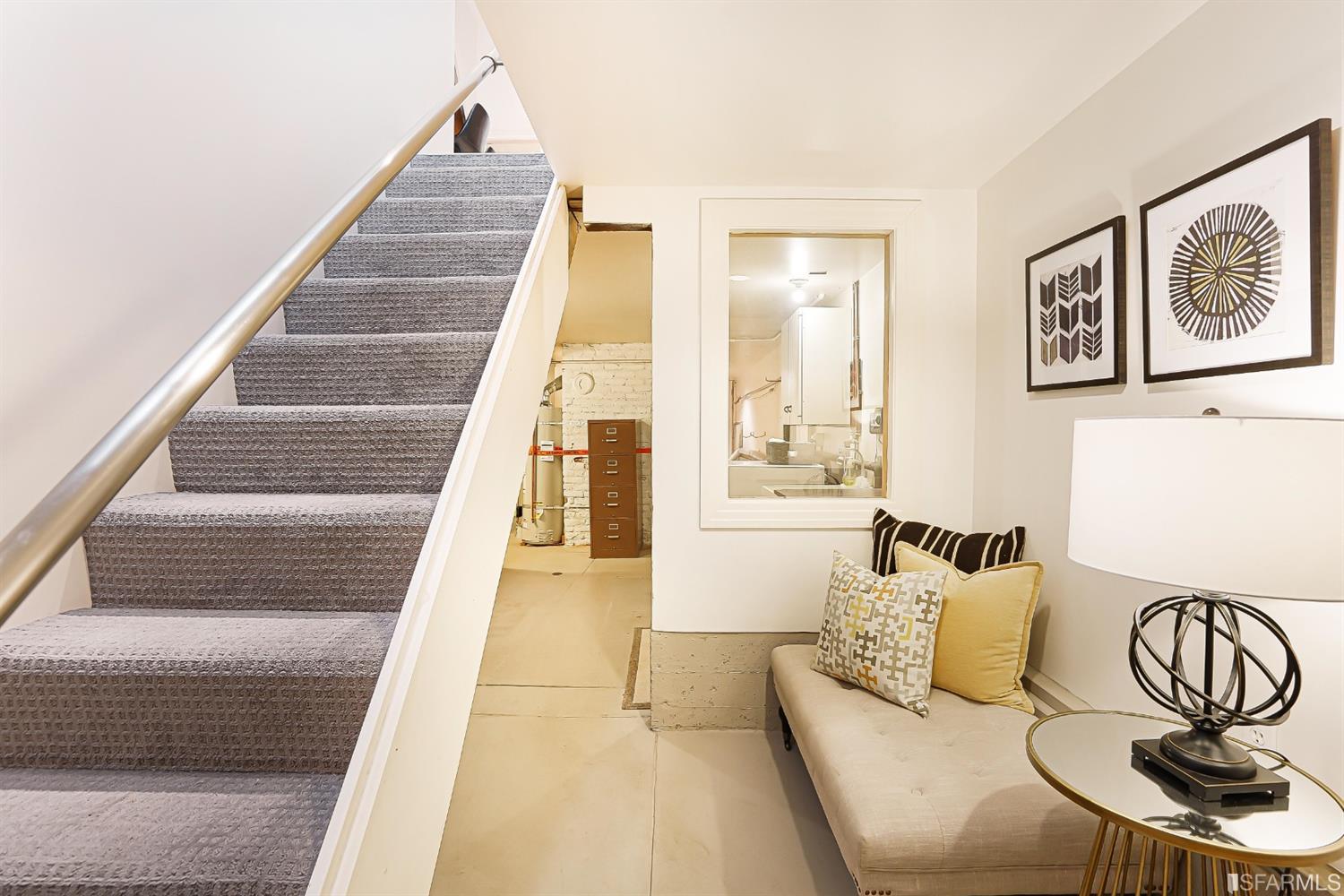 720 Waller Street San Francisco, CA 94117 - Photo 27 of 44 a living room with furniture and wooden floor