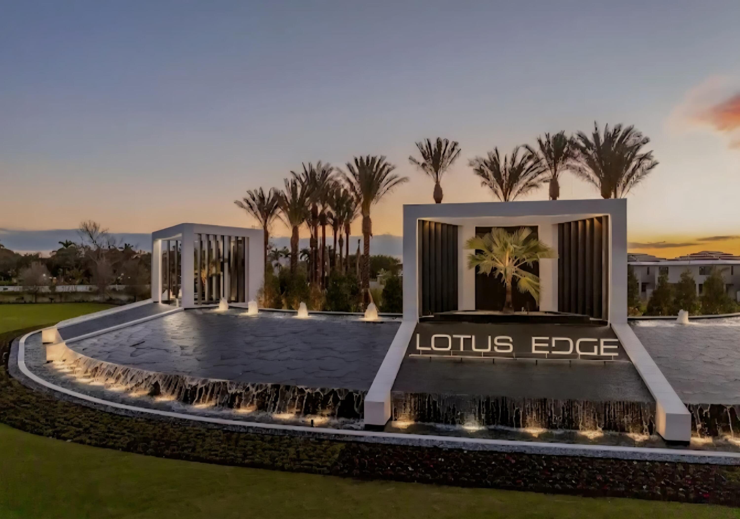 Lotus Edge Front Community Entrance