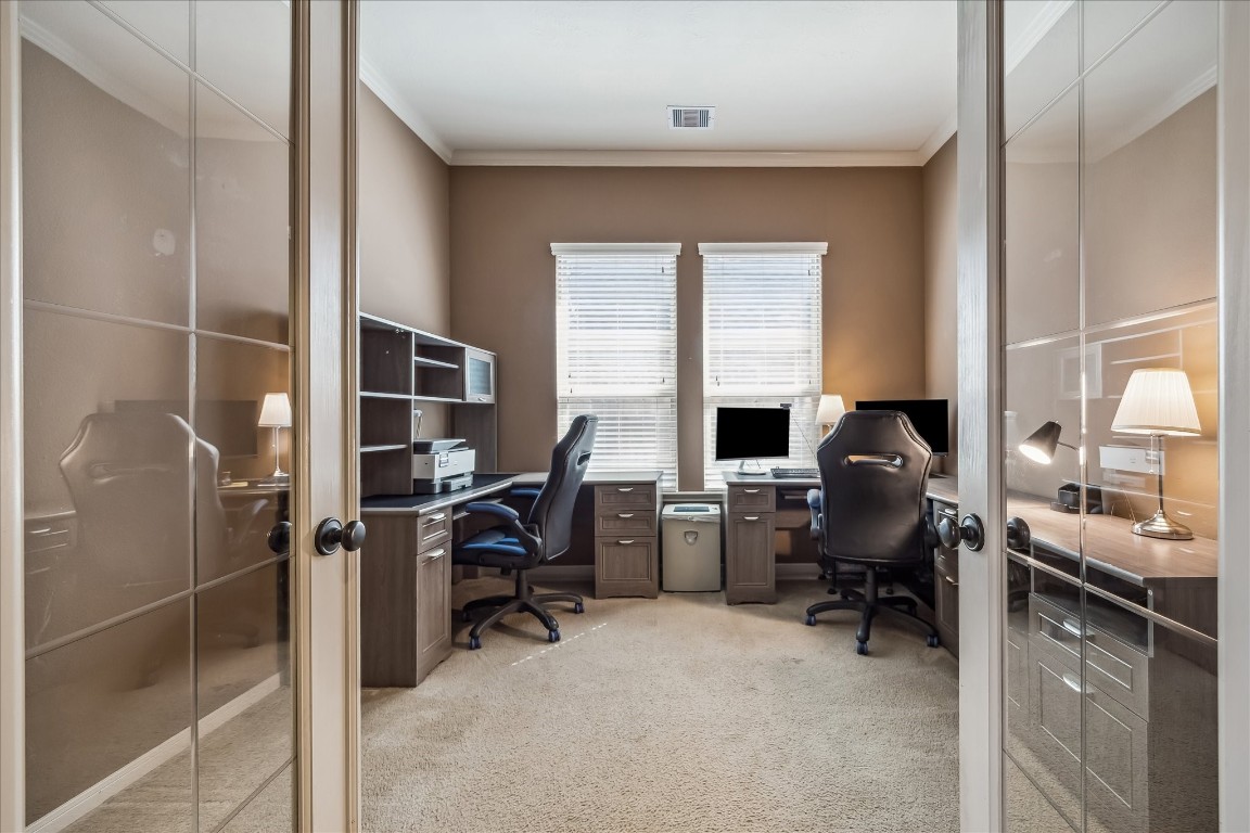 2902 Red Maple Drive Katy, TX 77494 - Photo 8 of 30 a view of a workspace with furniture and a window