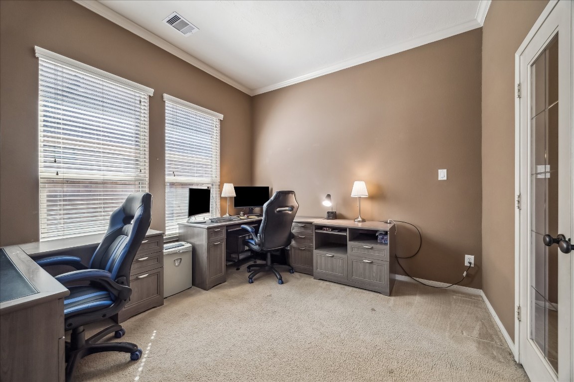 2902 Red Maple Drive Katy, TX 77494 - Photo 9 of 30 a view of a workspace with furniture and a window