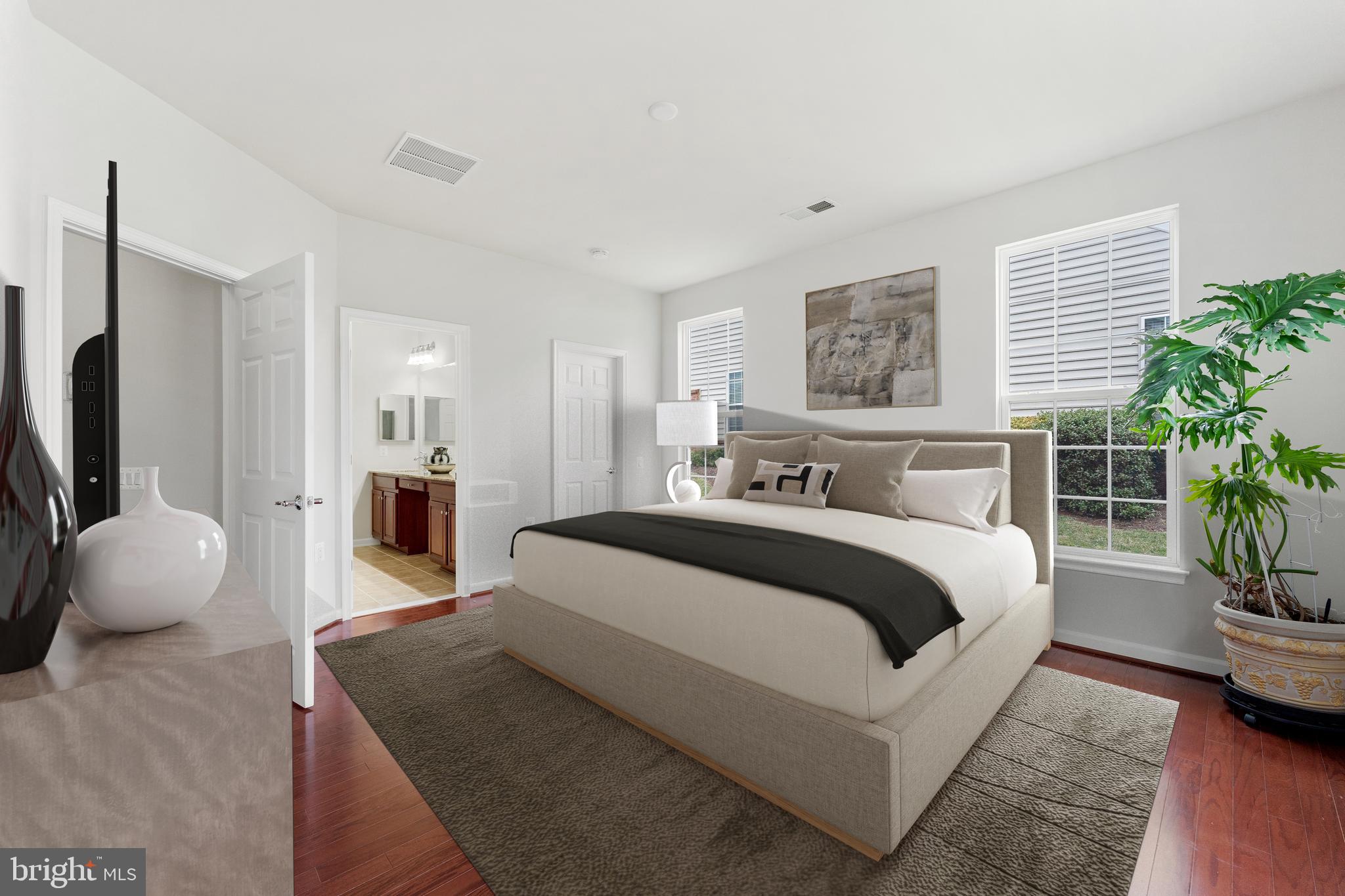 20462 Valley Falls Square Ashburn, VA 20147 - Photo 26 of 55 Master Bedroom - virtually staged