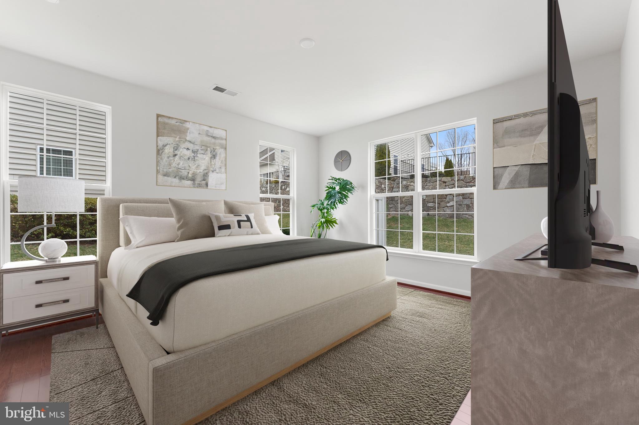 20462 Valley Falls Square Ashburn, VA 20147 - Photo 27 of 55 Master Bedroom - virtually staged