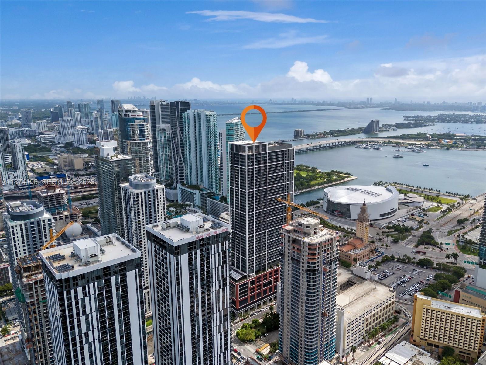 159 Northeast 6th Street, Unit 4016 Miami, FL 33132 - Photo 41 of 50 a picture of city view