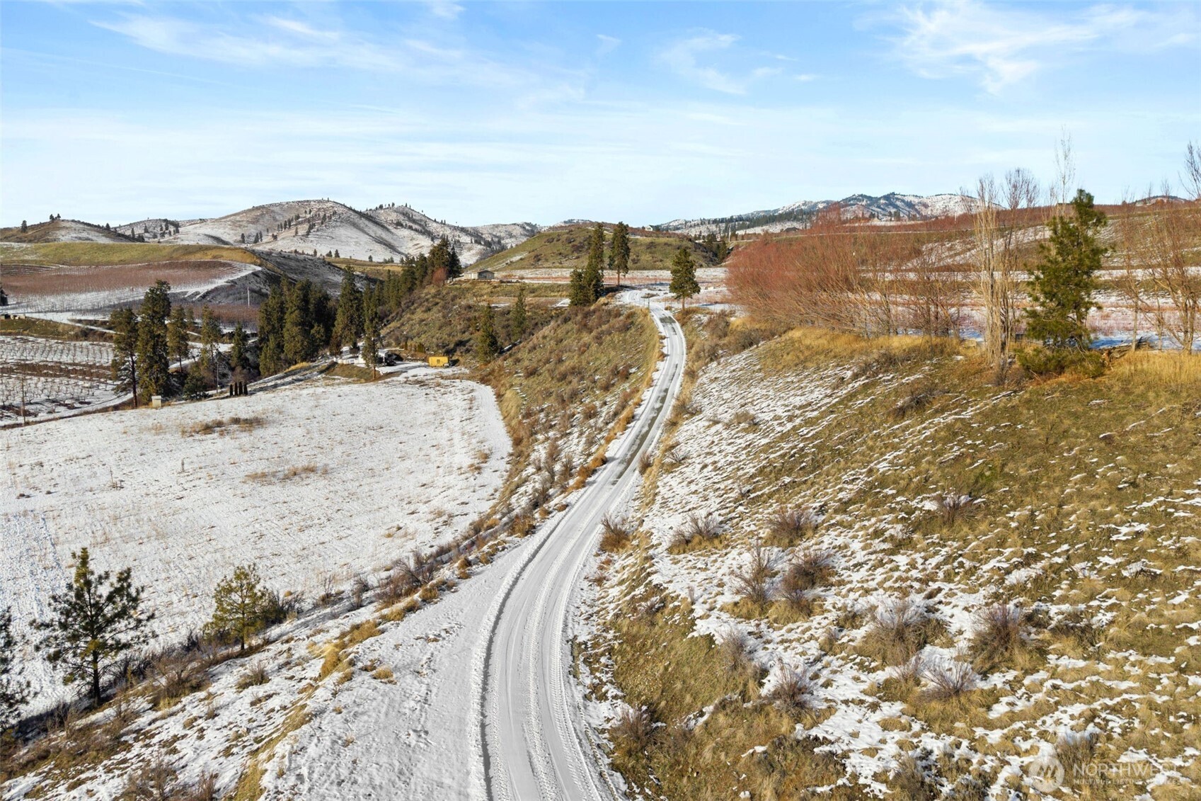 565 Boyd Loop Road Manson, WA 98831 - Photo 35 of 39 an aerial view of a house
