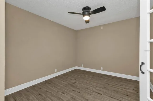 wooden floor in an empty room