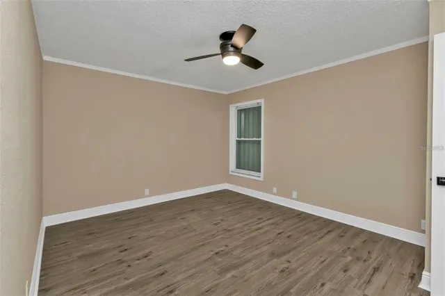 wooden floor in an empty room