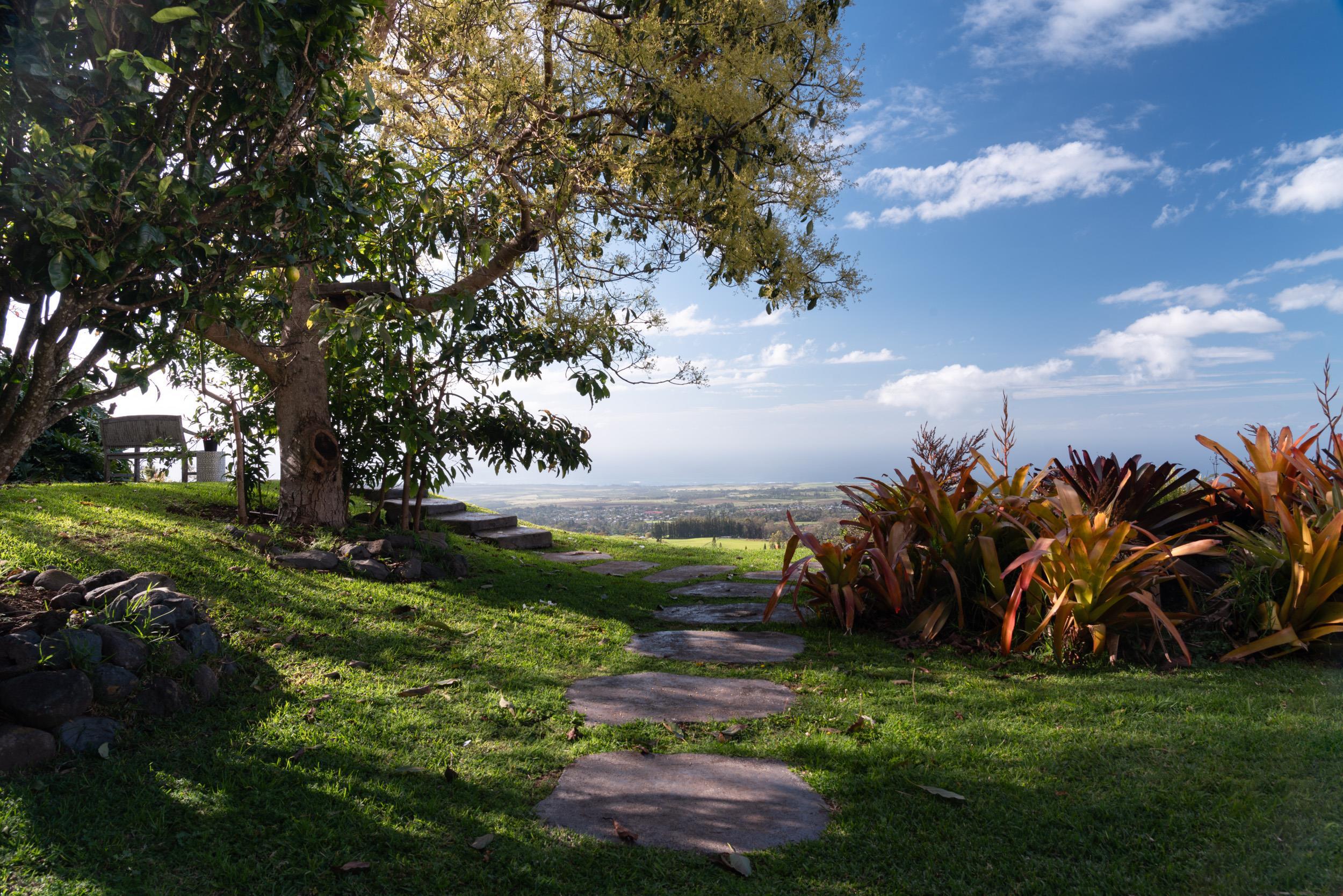 1630 Olinda Road Makawao, HI 96768 - Photo 21 of 50 a view of a garden