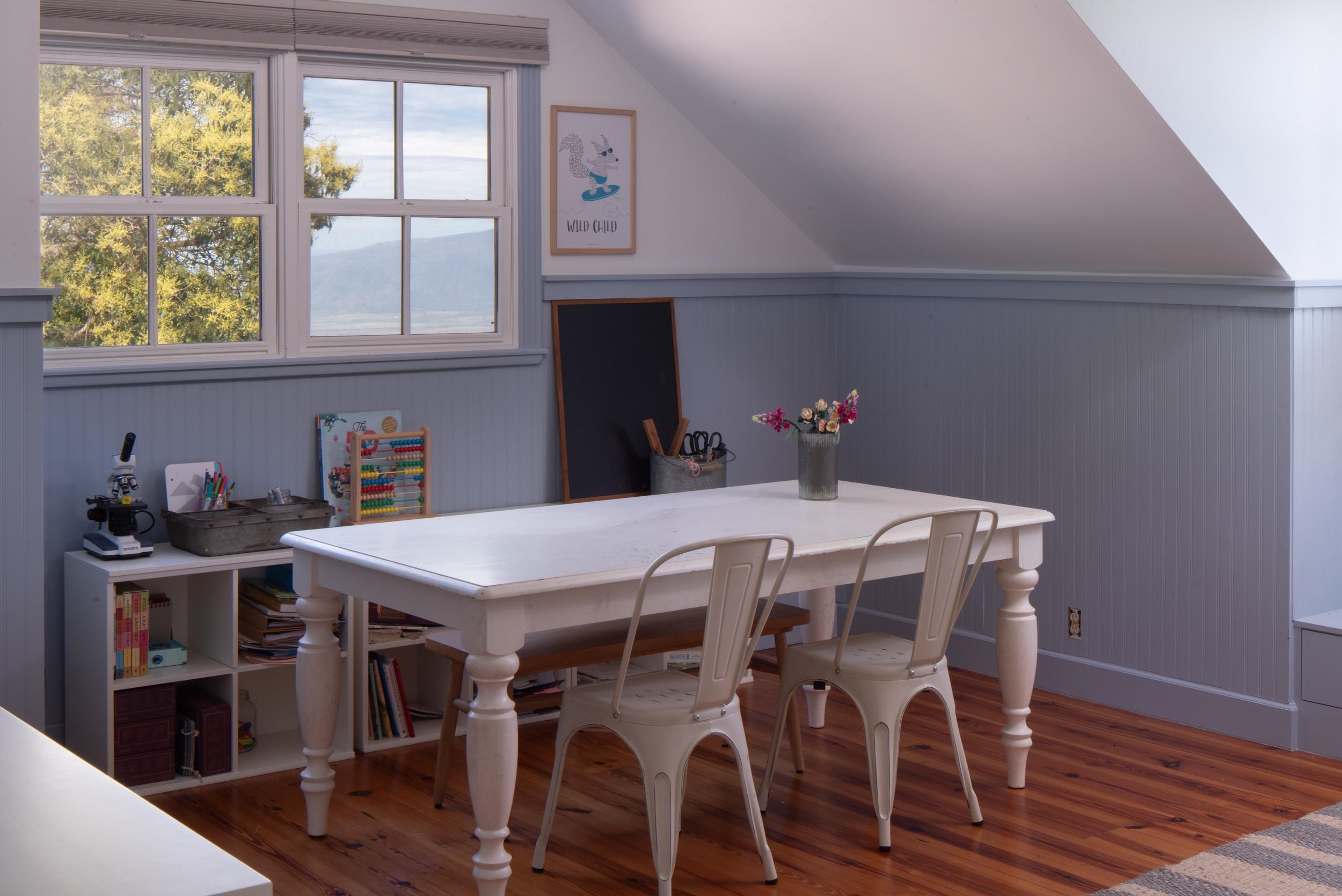 1630 Olinda Road Makawao, HI 96768 - Photo 26 of 50 a view of a dining room with furniture window and wooden floor