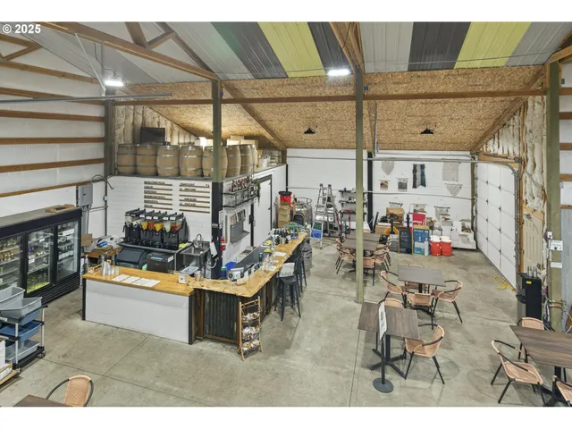 a outdoor living space with patio furniture and a potted plant