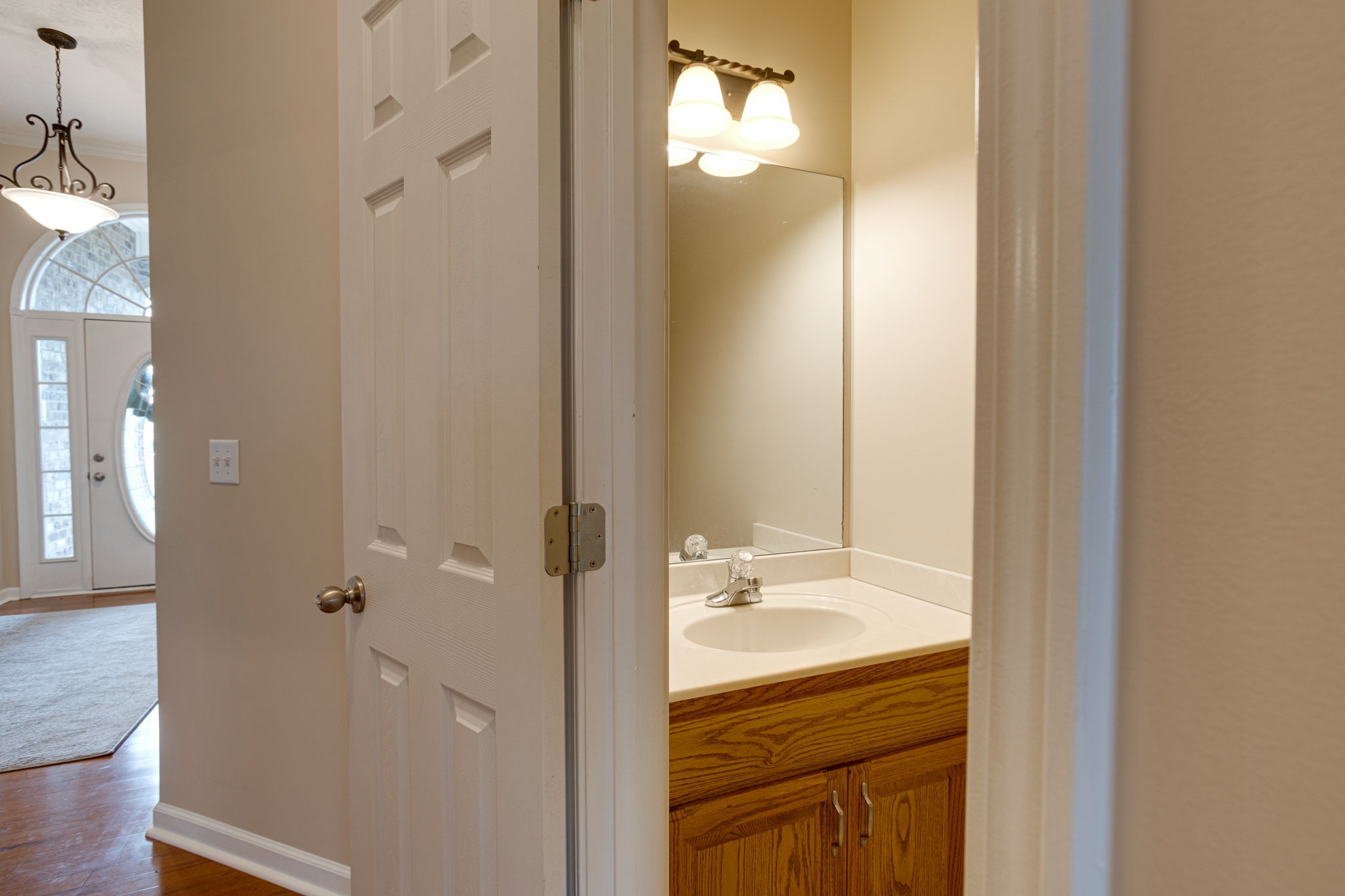 621 Jackson Road Portland, TN 37148 - Photo 19 of 32 a bathroom with a sink and a mirror