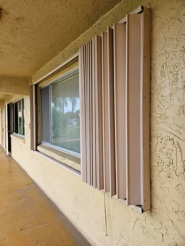 a view of a door front of a house