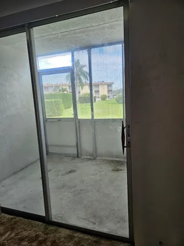 a view of empty room