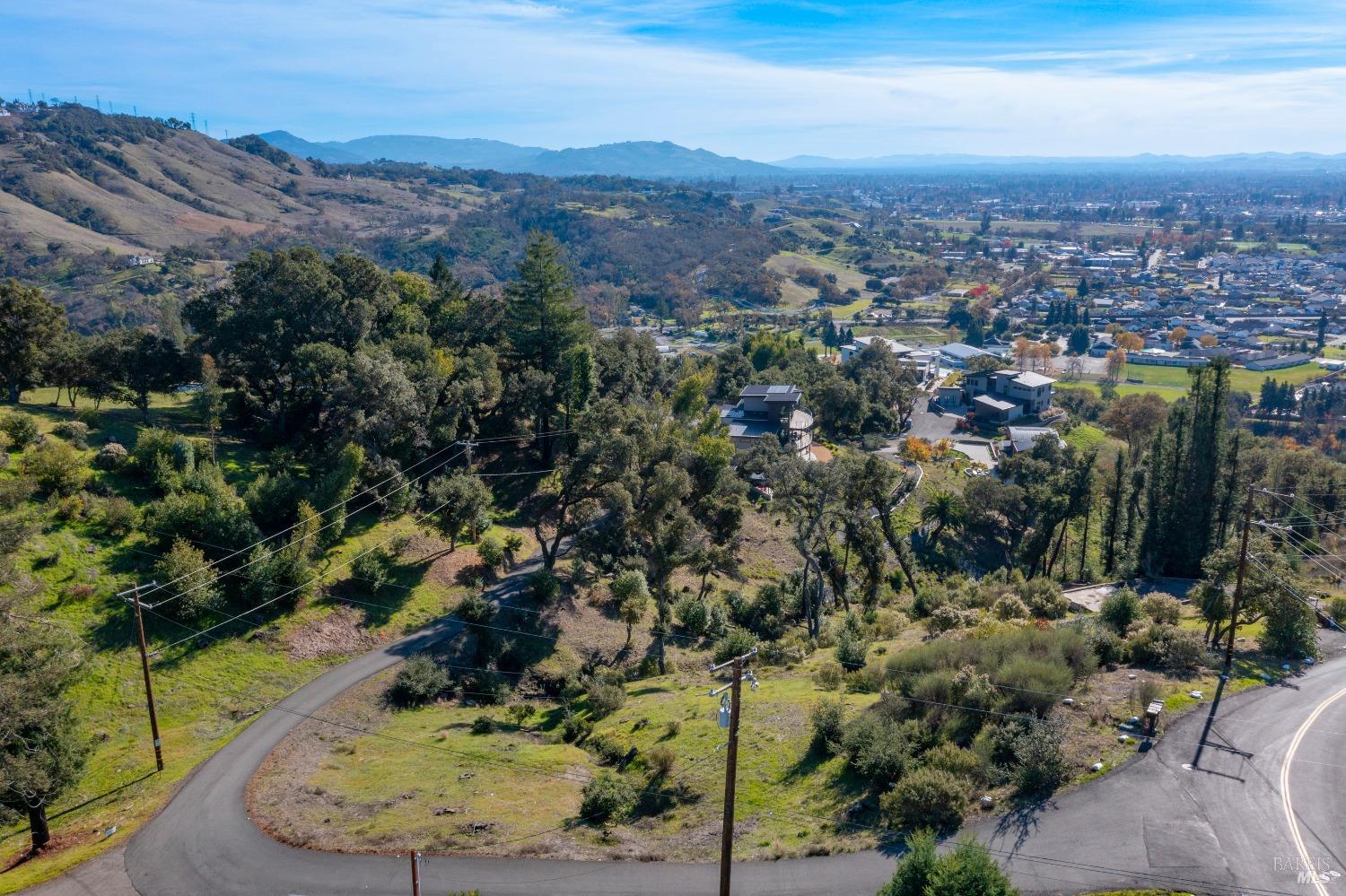 1064 Wikiup Drive Santa Rosa, CA 95403 - Photo 12 of 14 an aerial view of a house with a yard