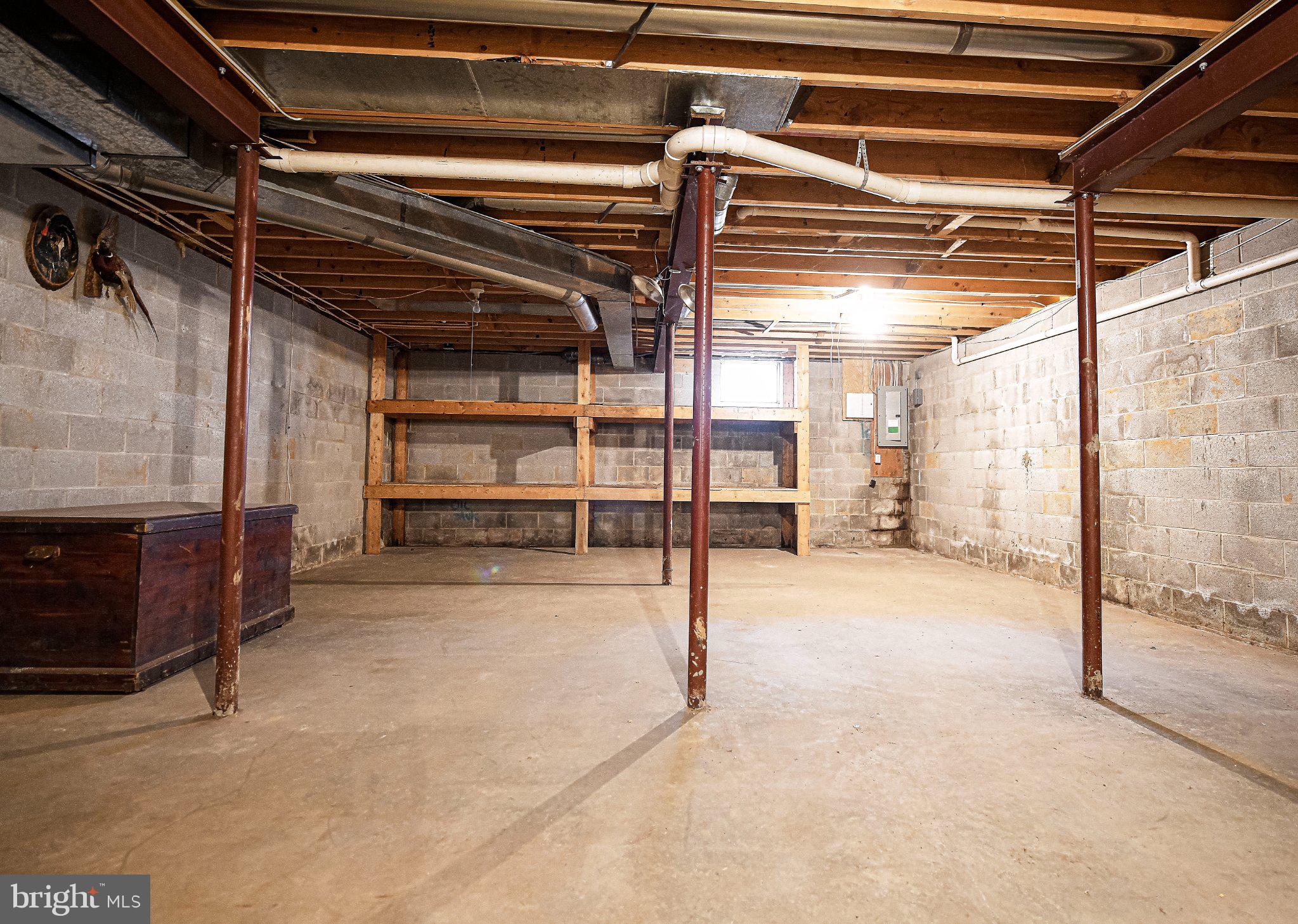 711 Gilbert Road Aberdeen, MD 21001 - Photo 21 of 54 a view of an empty room with wooden walls